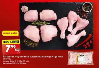 Biedronka Świeże udo lub podudzie z kurczaka Kraina Mięs 1kg oferta