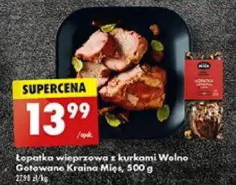 Biedronka Łopatka wieprzowa z kurkami Wolno Gotowane Kraina Mięs 500 g oferta