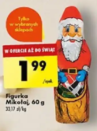 Biedronka Figurka Mikołaj 60 g oferta