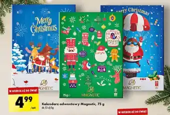 Biedronka Kalendarz adwentowy Magnetic 75 g oferta