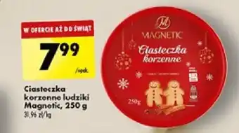 Biedronka Ciasteczka korzenne ludziki Magnetic 250 g oferta