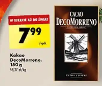 Biedronka Kakao DecoMorreno 150g oferta