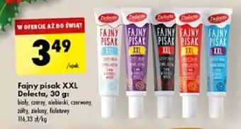 Biedronka Fajny pisak XXL Delecta 30g oferta