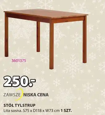 JYSK STÓŁ TYLSTRUP oferta