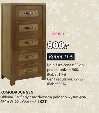 JYSK KOMODA JUNGEN oferta