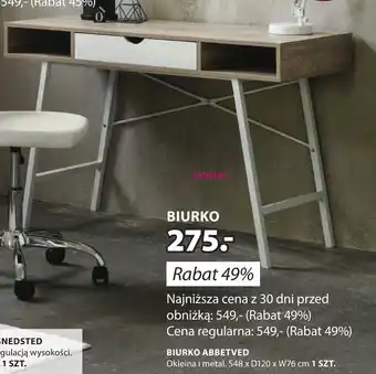 JYSK BIURKO ABBETVED oferta