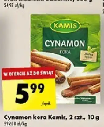 Biedronka Cynamon kora Kamis, 2 szt., 10 g oferta