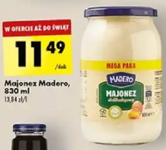Biedronka Majonez Madero, 830 ml oferta