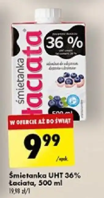 Biedronka Śmietanka UHT 36% Łaciata, 500 ml oferta