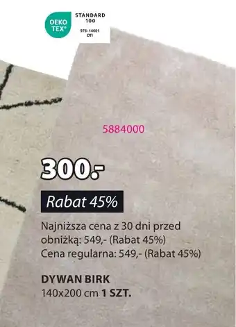JYSK DYWAN BIRK oferta