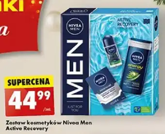 Biedronka Zestaw kosmetyków Nivea Mon Active Recovery oferta