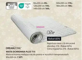 JYSK MATA OCHRONNA PLUS T15 oferta