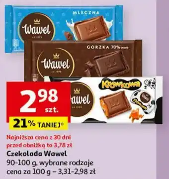 Auchan Czekolada Wawel oferta