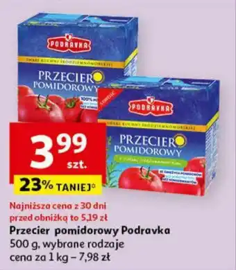 Auchan Przecier pomidorowy Podravka 500 g oferta