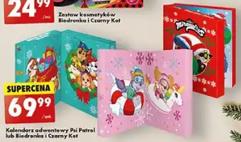 Biedronka Kalendarz adwentowy Psi Patrol lub Biedronka i Czarny Kot oferta