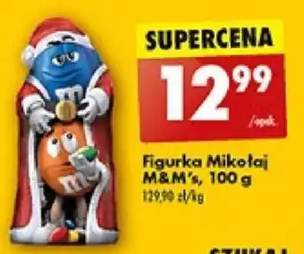 Biedronka Figurka Mikołaj M&M's, 100 g oferta