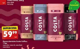 Biedronka Kawa ziarnista Costa Coffee 1kg oferta