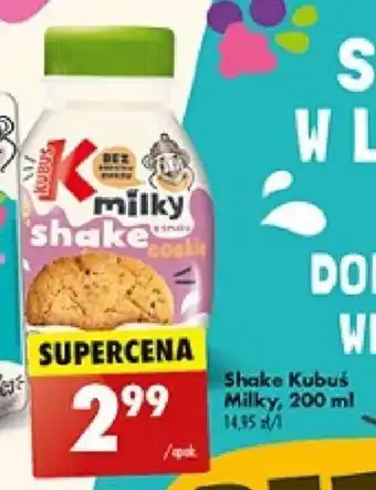 Biedronka Shake Kubuś Milky, 200 ml oferta