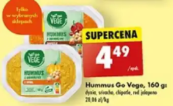 Biedronka Hummus Go Vege 160g oferta