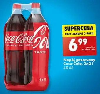 Biedronka Napój gazowany Coca-Cola, 2x2l oferta
