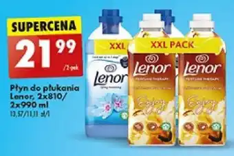 Biedronka Płyn do płukania Lenor 2x810/ 2x990 ml oferta