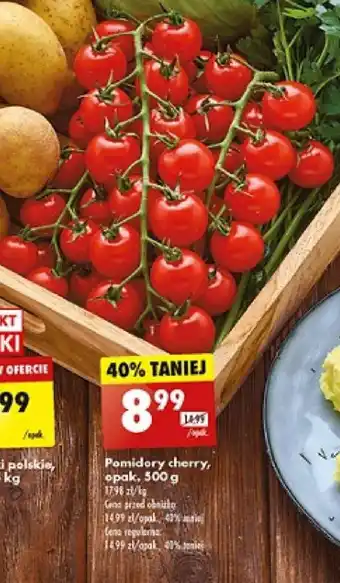 Biedronka Pomidory cherry 500g oferta