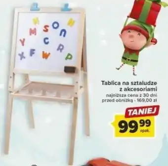 Carrefour Tablica na sztaludze z akcesoriami oferta