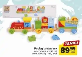 Pociąg drewniany