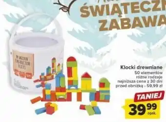 Carrefour Klocki drewniane oferta