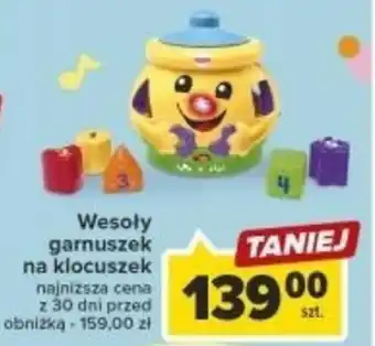 Wesoły garnuszek na klocuszek