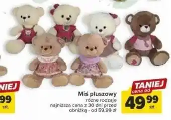 Carrefour Miś pluszowy oferta
