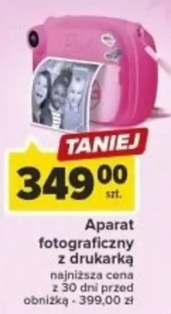 Carrefour Aparat fotograficzny z drukarką oferta