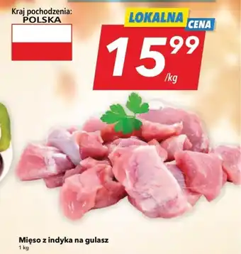 Lewiatan Mięso z indyka na gulasz 1kg oferta