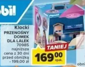 Carrefour Klocki PRZENOŚNY DOMEK DLA LALEK oferta