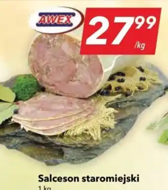 Lewiatan AWEX Salceson staromiejski 1 kg oferta