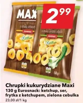 Lewiatan Eurosnack Chrupki kukurydziane Maxi 130 g oferta