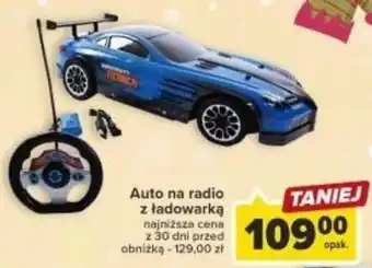 Auto na radio z ładowarką