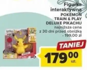 Carrefour Figurka interaktywna POKEMON TRAIN & PLAY DELUXE PIKACHU oferta