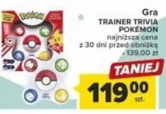 Carrefour Gra TRAINER TRIVIA POKÉMON oferta