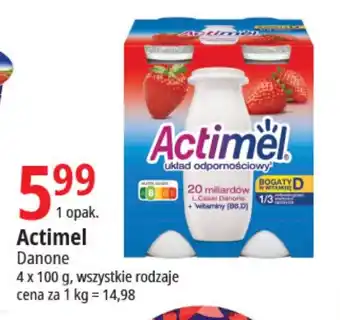 E.Leclerc Actimel Danone 4x100g oferta