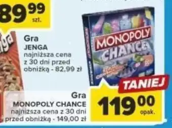 Carrefour Gra MONOPOLY CHANCE oferta