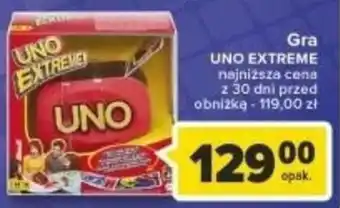 Carrefour Gra UNO EXTREME oferta