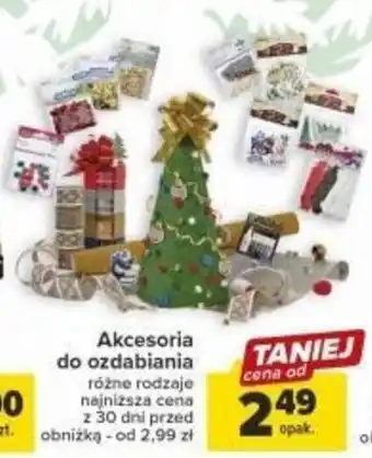Carrefour Akcesoria do ozdabiania oferta