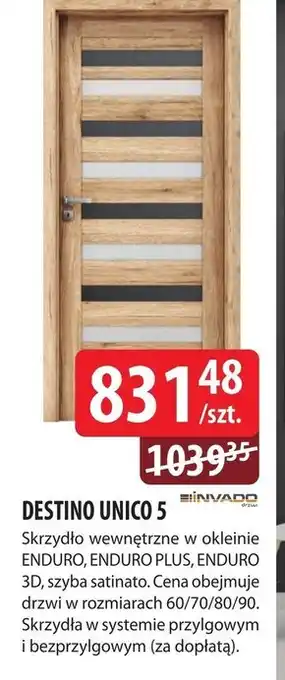 DDD Drzwi wewnętrzne oferta