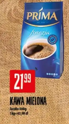 Społem Prima finezja kawa mielona 500 g oferta