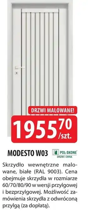 DDD Drzwi wewnętrzne oferta