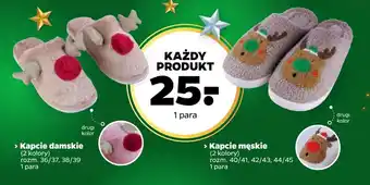 Netto Kapcie damskie/męskie oferta
