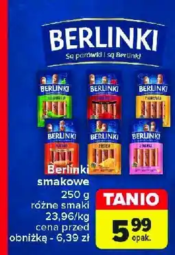 Biedronka Parówki habanero 1 SZT 250 G oferta