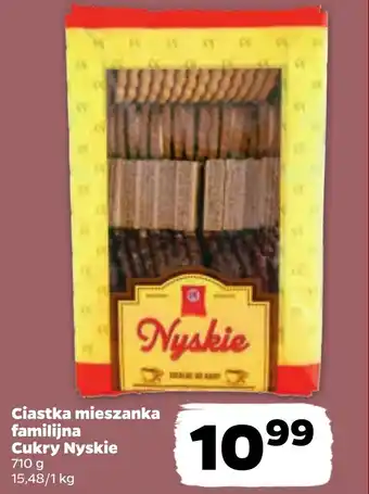 Netto Ciastka mieszanka familijna Cukry Nyskie 710 g oferta