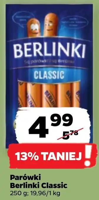 Netto Parówki Berlinki Classic 250 g oferta